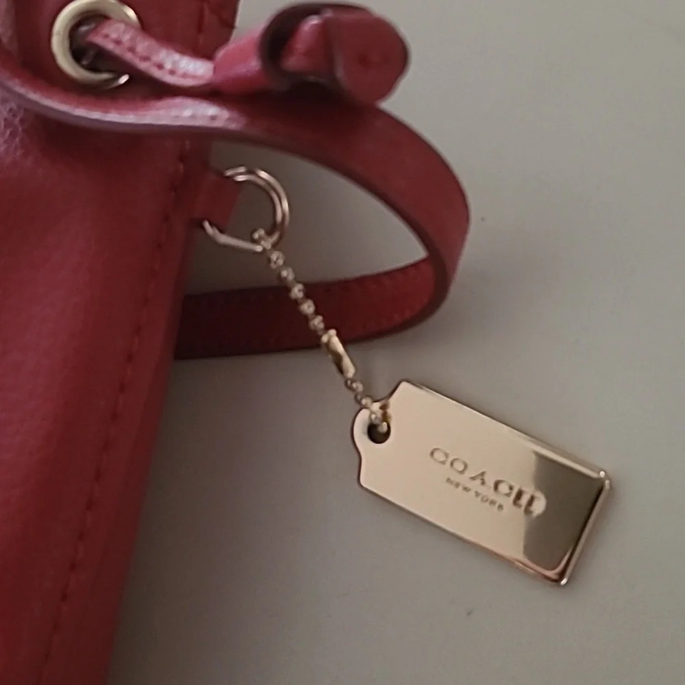 Authentic Coach Lena crossbody true red - Picture 3 of 9